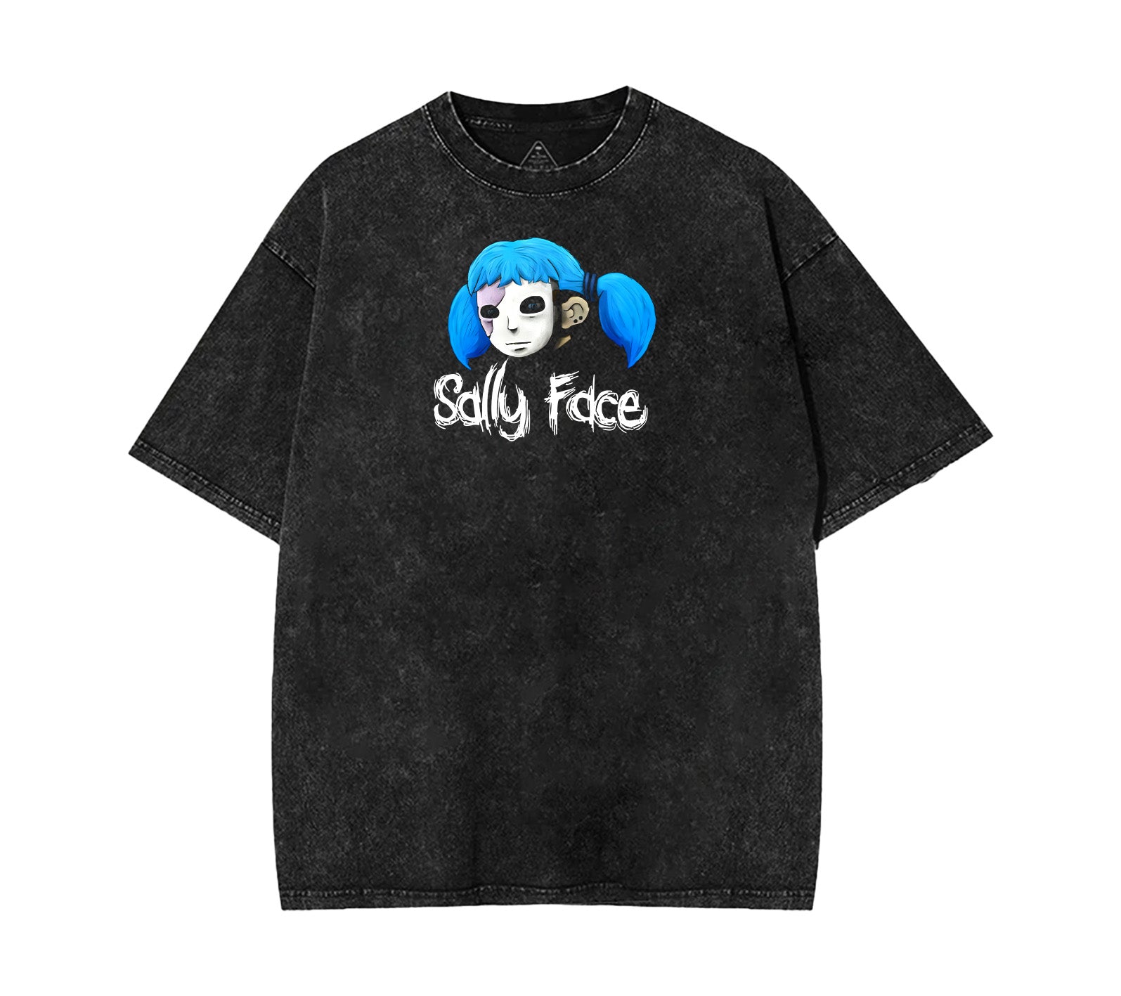 Sally Face Unisex Acid Washed Lightweight Cotton T-Shirt [TPR] - Image 2